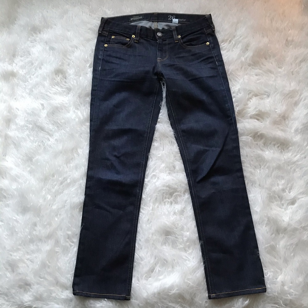 J.Crew: 8 Toothpick Jean In Classic Rinse - Picture 4 of 8